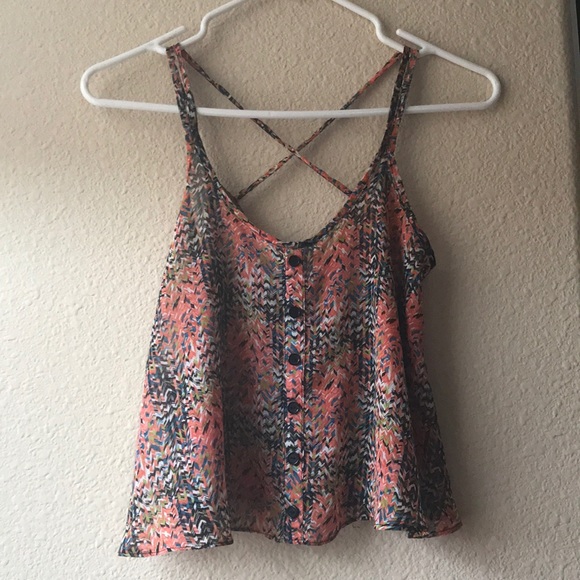 Multi-color tank top - Picture 1 of 3